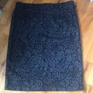 Euc loft pencil skirt
